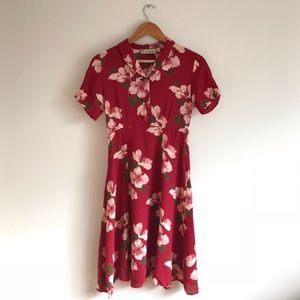 90’s vintage floral dress